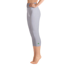 Load image into Gallery viewer, Yoga Capri Leggings - Dragon Fruit - Green Cross Clothing,  - Apparel, Clothing, T-shirts, Accessories, Wristbands, Green Cross Clothing - GreenCrossClothing.co, Green Cross Clothing - GreenCrossClothing.co