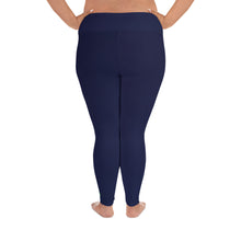 Load image into Gallery viewer, Plus Size Leggings - Blueberry II - Green Cross Clothing,  - Apparel, Clothing, T-shirts, Accessories, Wristbands, Green Cross Clothing - GreenCrossClothing.co, Green Cross Clothing - GreenCrossClothing.co