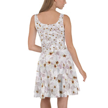 Load image into Gallery viewer, Skater Dress - Cherry Blossoms - Green Cross Clothing,  - Apparel, Clothing, T-shirts, Accessories, Wristbands, Green Cross Clothing - GreenCrossClothing.co, Green Cross Clothing - GreenCrossClothing.co