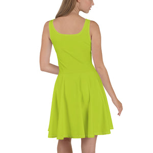 Skater Dress - Kiwi - Green Cross Clothing,  - Apparel, Clothing, T-shirts, Accessories, Wristbands, Green Cross Clothing - GreenCrossClothing.co, Green Cross Clothing - GreenCrossClothing.co