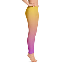 Load image into Gallery viewer, Leggings - Yellow &amp; Purple - Green Cross Clothing,  - Apparel, Clothing, T-shirts, Accessories, Wristbands, Green Cross Clothing - GreenCrossClothing.co, Green Cross Clothing - GreenCrossClothing.co
