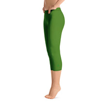 Load image into Gallery viewer, Capri Leggings - Key Lime II - Green Cross Clothing,  - Apparel, Clothing, T-shirts, Accessories, Wristbands, Green Cross Clothing - GreenCrossClothing.co, Green Cross Clothing - GreenCrossClothing.co