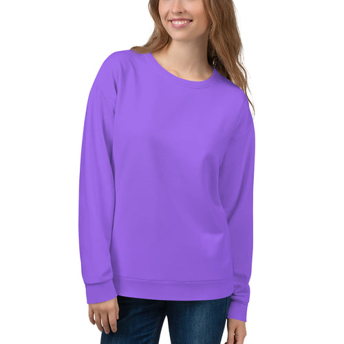 Women's Sweatshirt - Ultraviolet - Green Cross Clothing,  - Apparel, Clothing, T-shirts, Accessories, Wristbands, Green Cross Clothing - GreenCrossClothing.co, Green Cross Clothing - GreenCrossClothing.co