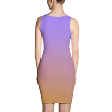 Load image into Gallery viewer, Fitted Dress - Sunset - Green Cross Clothing,  - Apparel, Clothing, T-shirts, Accessories, Wristbands, Green Cross Clothing - GreenCrossClothing.co, Green Cross Clothing - GreenCrossClothing.co