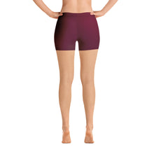 Load image into Gallery viewer, Legging Shorts - Black Cherry - Green Cross Clothing,  - Apparel, Clothing, T-shirts, Accessories, Wristbands, Green Cross Clothing - GreenCrossClothing.co, Green Cross Clothing - GreenCrossClothing.co