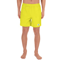 Load image into Gallery viewer, Men&#39;s Athletic Shorts - Meyer Lemon - Green Cross Clothing,  - Apparel, Clothing, T-shirts, Accessories, Wristbands, Green Cross Clothing - GreenCrossClothing.co, Green Cross Clothing - GreenCrossClothing.co