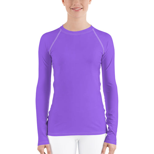 Women's Sun & Rash Guard - Ultraviolet - Green Cross Clothing,  - Apparel, Clothing, T-shirts, Accessories, Wristbands, Green Cross Clothing - GreenCrossClothing.co, Green Cross Clothing - GreenCrossClothing.co