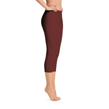 Load image into Gallery viewer, Capri Leggings - Pomegranate II - Green Cross Clothing,  - Apparel, Clothing, T-shirts, Accessories, Wristbands, Green Cross Clothing - GreenCrossClothing.co, Green Cross Clothing - GreenCrossClothing.co