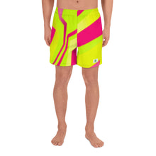 Load image into Gallery viewer, Men&#39;s Athletic Shorts - Neon - Green Cross Clothing,  - Apparel, Clothing, T-shirts, Accessories, Wristbands, Green Cross Clothing - GreenCrossClothing.co, Green Cross Clothing - GreenCrossClothing.co