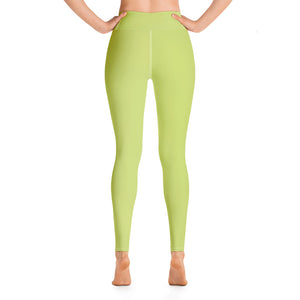 Yoga Leggings - Key Lime - Green Cross Clothing,  - Apparel, Clothing, T-shirts, Accessories, Wristbands, Green Cross Clothing - GreenCrossClothing.co, Green Cross Clothing - GreenCrossClothing.co