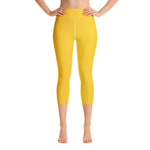 Load image into Gallery viewer, Yoga Capri Leggings - Mango - Green Cross Clothing,  - Apparel, Clothing, T-shirts, Accessories, Wristbands, Green Cross Clothing - GreenCrossClothing.co, Green Cross Clothing - GreenCrossClothing.co