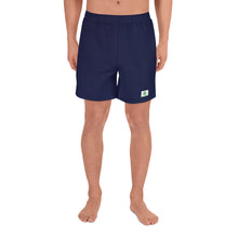 Load image into Gallery viewer, Men&#39;s Athletic Shorts - Blueberry II - Green Cross Clothing,  - Apparel, Clothing, T-shirts, Accessories, Wristbands, Green Cross Clothing - GreenCrossClothing.co, Green Cross Clothing - GreenCrossClothing.co