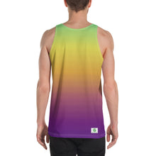 Load image into Gallery viewer, Men&#39;s Tank Top - Green, Yellow, &amp; Purple - Green Cross Clothing,  - Apparel, Clothing, T-shirts, Accessories, Wristbands, Green Cross Clothing - GreenCrossClothing.co, Green Cross Clothing - GreenCrossClothing.co
