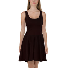 Load image into Gallery viewer, Skater Dress - Blood Orange II - Green Cross Clothing,  - Apparel, Clothing, T-shirts, Accessories, Wristbands, Green Cross Clothing - GreenCrossClothing.co, Green Cross Clothing - GreenCrossClothing.co