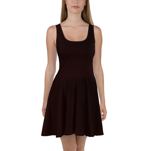 Skater Dress - Blood Orange II - Green Cross Clothing,  - Apparel, Clothing, T-shirts, Accessories, Wristbands, Green Cross Clothing - GreenCrossClothing.co, Green Cross Clothing - GreenCrossClothing.co