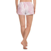 Load image into Gallery viewer, Women&#39;s Athletic Shorts - Pink Clouds - Green Cross Clothing,  - Apparel, Clothing, T-shirts, Accessories, Wristbands, Green Cross Clothing - GreenCrossClothing.co, Green Cross Clothing - GreenCrossClothing.co