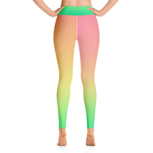 Load image into Gallery viewer, Yoga Leggings - Fresh Melon - Green Cross Clothing,  - Apparel, Clothing, T-shirts, Accessories, Wristbands, Green Cross Clothing - GreenCrossClothing.co, Green Cross Clothing - GreenCrossClothing.co