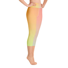 Load image into Gallery viewer, Yoga Capri Leggings - Multi - Green Cross Clothing,  - Apparel, Clothing, T-shirts, Accessories, Wristbands, Green Cross Clothing - GreenCrossClothing.co, Green Cross Clothing - GreenCrossClothing.co
