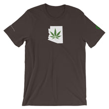 Load image into Gallery viewer, THC-Shirt - Arizona - Green Cross Clothing, State T-shirt - Apparel, Clothing, T-shirts, Accessories, Wristbands, Green Cross Clothing - GreenCrossClothing.co, Green Cross Clothing - GreenCrossClothing.co