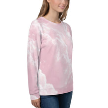 Load image into Gallery viewer, Women&#39;s Sweatshirt - Pink Clouds - Green Cross Clothing,  - Apparel, Clothing, T-shirts, Accessories, Wristbands, Green Cross Clothing - GreenCrossClothing.co, Green Cross Clothing - GreenCrossClothing.co