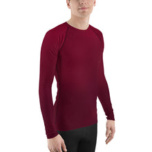 Load image into Gallery viewer, Men&#39;s Sun &amp; Rash Guard - Black Cherry - Green Cross Clothing,  - Apparel, Clothing, T-shirts, Accessories, Wristbands, Green Cross Clothing - GreenCrossClothing.co, Green Cross Clothing - GreenCrossClothing.co