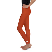 Load image into Gallery viewer, Youth Leggings - Blood Orange - Green Cross Clothing,  - Apparel, Clothing, T-shirts, Accessories, Wristbands, Green Cross Clothing - GreenCrossClothing.co, Green Cross Clothing - GreenCrossClothing.co