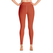 Load image into Gallery viewer, Yoga Leggings - Blood Orange - Green Cross Clothing,  - Apparel, Clothing, T-shirts, Accessories, Wristbands, Green Cross Clothing - GreenCrossClothing.co, Green Cross Clothing - GreenCrossClothing.co