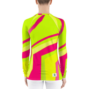 Women's Sun & Rash Guard - Neon - Green Cross Clothing,  - Apparel, Clothing, T-shirts, Accessories, Wristbands, Green Cross Clothing - GreenCrossClothing.co, Green Cross Clothing - GreenCrossClothing.co
