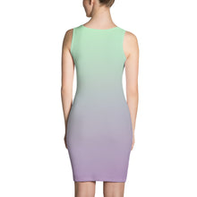 Load image into Gallery viewer, Fitted Dress - Lilac &amp; Mint - Green Cross Clothing,  - Apparel, Clothing, T-shirts, Accessories, Wristbands, Green Cross Clothing - GreenCrossClothing.co, Green Cross Clothing - GreenCrossClothing.co