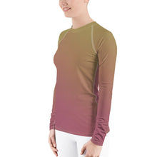 Load image into Gallery viewer, Women&#39;s Sun &amp; Rash Guard - Grapes - Green Cross Clothing,  - Apparel, Clothing, T-shirts, Accessories, Wristbands, Green Cross Clothing - GreenCrossClothing.co, Green Cross Clothing - GreenCrossClothing.co