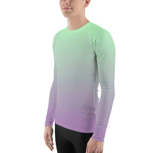 Load image into Gallery viewer, Men&#39;s Sun &amp; Rash Guard - Lilac &amp; Mint - Green Cross Clothing,  - Apparel, Clothing, T-shirts, Accessories, Wristbands, Green Cross Clothing - GreenCrossClothing.co, Green Cross Clothing - GreenCrossClothing.co