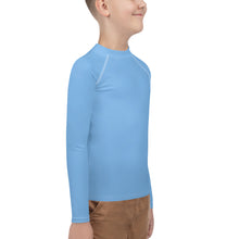 Load image into Gallery viewer, Youth Boys&#39; Sun &amp; Rash Guard - Blueberry - Green Cross Clothing,  - Apparel, Clothing, T-shirts, Accessories, Wristbands, Green Cross Clothing - GreenCrossClothing.co, Green Cross Clothing - GreenCrossClothing.co