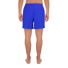 Load image into Gallery viewer, Men&#39;s Athletic Shorts - Earth Blue - Green Cross Clothing,  - Apparel, Clothing, T-shirts, Accessories, Wristbands, Green Cross Clothing - GreenCrossClothing.co, Green Cross Clothing - GreenCrossClothing.co