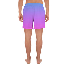 Load image into Gallery viewer, Men&#39;s Athletic Shorts - Blue &amp; Pink - Green Cross Clothing,  - Apparel, Clothing, T-shirts, Accessories, Wristbands, Green Cross Clothing - GreenCrossClothing.co, Green Cross Clothing - GreenCrossClothing.co