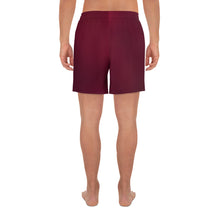 Load image into Gallery viewer, Men&#39;s Athletic Shorts - Black Cherry - Green Cross Clothing,  - Apparel, Clothing, T-shirts, Accessories, Wristbands, Green Cross Clothing - GreenCrossClothing.co, Green Cross Clothing - GreenCrossClothing.co