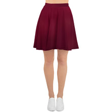 Load image into Gallery viewer, Skater Skirt - Black Cherry - Green Cross Clothing,  - Apparel, Clothing, T-shirts, Accessories, Wristbands, Green Cross Clothing - GreenCrossClothing.co, Green Cross Clothing - GreenCrossClothing.co