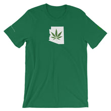 Load image into Gallery viewer, THC-Shirt - Arizona - Green Cross Clothing, State T-shirt - Apparel, Clothing, T-shirts, Accessories, Wristbands, Green Cross Clothing - GreenCrossClothing.co, Green Cross Clothing - GreenCrossClothing.co