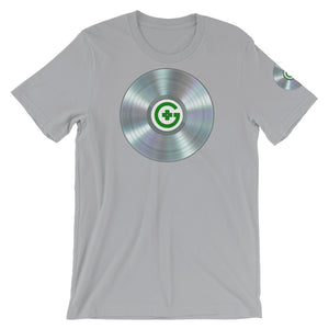 T-Shirt - Platinum Record - Green Cross Clothing, Record T-shirt - Apparel, Clothing, T-shirts, Accessories, Wristbands, Green Cross Clothing - GreenCrossClothing.co, Green Cross Clothing - GreenCrossClothing.co