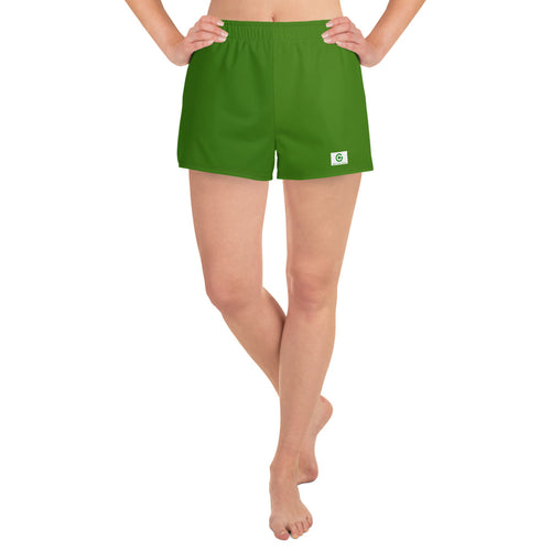 Women's Athletic Shorts - Key Lime II - Green Cross Clothing,  - Apparel, Clothing, T-shirts, Accessories, Wristbands, Green Cross Clothing - GreenCrossClothing.co, Green Cross Clothing - GreenCrossClothing.co