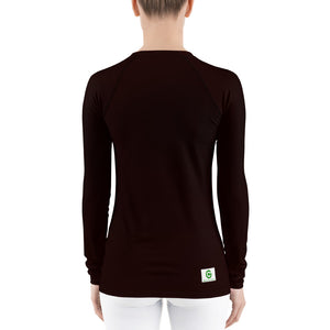Women's Sun & Rash Guard - Blood Orange II - Green Cross Clothing,  - Apparel, Clothing, T-shirts, Accessories, Wristbands, Green Cross Clothing - GreenCrossClothing.co, Green Cross Clothing - GreenCrossClothing.co
