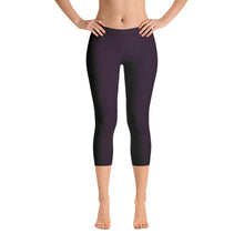 Load image into Gallery viewer, Capri Leggings - Black Cherry II - Green Cross Clothing,  - Apparel, Clothing, T-shirts, Accessories, Wristbands, Green Cross Clothing - GreenCrossClothing.co, Green Cross Clothing - GreenCrossClothing.co