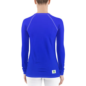 Women's Sun & Rash Guard - Earth Blue - Green Cross Clothing,  - Apparel, Clothing, T-shirts, Accessories, Wristbands, Green Cross Clothing - GreenCrossClothing.co, Green Cross Clothing - GreenCrossClothing.co