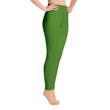 Load image into Gallery viewer, Yoga Leggings - Key Lime II - Green Cross Clothing,  - Apparel, Clothing, T-shirts, Accessories, Wristbands, Green Cross Clothing - GreenCrossClothing.co, Green Cross Clothing - GreenCrossClothing.co