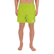 Load image into Gallery viewer, Men&#39;s Athletic Shorts - Kiwi - Green Cross Clothing,  - Apparel, Clothing, T-shirts, Accessories, Wristbands, Green Cross Clothing - GreenCrossClothing.co, Green Cross Clothing - GreenCrossClothing.co