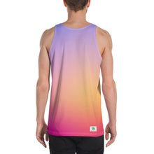 Load image into Gallery viewer, Men&#39;s Tank Top - Periwinkle, Peach, &amp; Magenta - Green Cross Clothing,  - Apparel, Clothing, T-shirts, Accessories, Wristbands, Green Cross Clothing - GreenCrossClothing.co, Green Cross Clothing - GreenCrossClothing.co