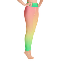 Load image into Gallery viewer, Yoga Leggings - Fresh Melon - Green Cross Clothing,  - Apparel, Clothing, T-shirts, Accessories, Wristbands, Green Cross Clothing - GreenCrossClothing.co, Green Cross Clothing - GreenCrossClothing.co