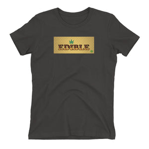 Ladies' T-shirt - Edible Dessert - Green Cross Clothing, Ladies' T-shirt - Edible - Apparel, Clothing, T-shirts, Accessories, Wristbands, Green Cross Clothing - GreenCrossClothing.co, Green Cross Clothing - GreenCrossClothing.co