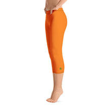 Load image into Gallery viewer, Capri Leggings - Tangerine II - Green Cross Clothing,  - Apparel, Clothing, T-shirts, Accessories, Wristbands, Green Cross Clothing - GreenCrossClothing.co, Green Cross Clothing - GreenCrossClothing.co