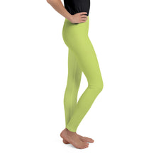 Load image into Gallery viewer, Youth Leggings - Key Lime - Green Cross Clothing,  - Apparel, Clothing, T-shirts, Accessories, Wristbands, Green Cross Clothing - GreenCrossClothing.co, Green Cross Clothing - GreenCrossClothing.co