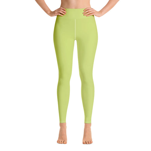 Yoga Leggings - Key Lime - Green Cross Clothing,  - Apparel, Clothing, T-shirts, Accessories, Wristbands, Green Cross Clothing - GreenCrossClothing.co, Green Cross Clothing - GreenCrossClothing.co